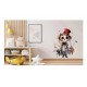 Sticker decorativ, Halloween, Alb, 65 cm, 1334STK Sticker decorativ, Halloween, Alb, 65 cm, 1334STK