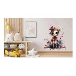 Sticker decorativ, Halloween, Rosu, 68 cm, 1334STK-1 Sticker decorativ, Halloween, Rosu, 68 cm, 1334STK-1