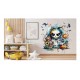 Sticker decorativ, Halloween, Multicolor, 61 cm, 1334STK-7