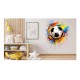 Sticker decorativ, Mingie Fotbal, Alb, 72 cm, 1335STK-16