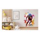 Sticker decorativ, Fotbal American, Rosu, 69 cm, 1335STK-9