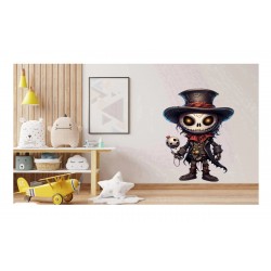 Sticker decorativ, Halloween, Negru, 88 cm, 1337STK-2 Sticker decorativ, Halloween, Negru, 88 cm, 1337STK-2