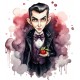 Sticker decorativ, Halloween, Negru, 69 cm, 1337STK-21