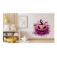 Sticker decorativ, Halloween, Roz, 67 cm, 1337STK-4 Sticker decorativ, Halloween, Roz, 67 cm, 1337STK-4