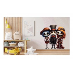 Sticker decorativ, Halloween, Multicolor, 61 cm, 1337STK-7 Sticker decorativ, Halloween, Multicolor, 61 cm, 1337STK-7