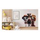 Sticker decorativ, Halloween, Multicolor, 61 cm, 1337STK-7
