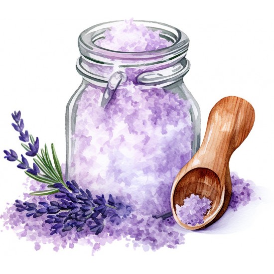 Sticker decorativ, Sare din Lavanda, Mov, 68 cm, 1339STK-13 Sticker decorativ, Sare din Lavanda, Mov, 68 cm, 1339STK-13