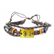 Bratara din piele ecologica, Zodiac Rac, 133BJ Bratara din piele ecologica, Zodiac Rac, 133BJ