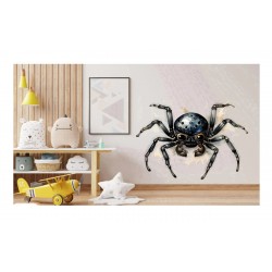 Sticker decorativ, Paianjen, Negru, 67 cm, 1343STK-1 Sticker decorativ, Paianjen, Negru, 67 cm, 1343STK-1