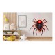 Sticker decorativ, Paianjen, Rosu-Negru, 68 cm, 1343STK-11 Sticker decorativ, Paianjen, Rosu-Negru, 68 cm, 1343STK-11