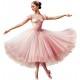 Sticker decorativ, Balerina, Roz, 64 cm, 1346STK-9 Sticker decorativ, Balerina, Roz, 64 cm, 1346STK-9