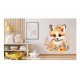Sticker decorativ, Vulpe, Maro, 68 cm, 1351STK-3 Sticker decorativ, Vulpe, Maro, 68 cm, 1351STK-3