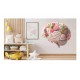 Sticker decorativ, Creier cu Flori, Alb, 69 cm, 1353STK-4 Sticker decorativ, Creier cu Flori, Alb, 69 cm, 1353STK-4