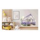 Sticker decorativ, Sera de Lavanda, Mov, 70 cm, 1361STK-3 Sticker decorativ, Sera de Lavanda, Mov, 70 cm, 1361STK-3