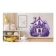 Sticker decorativ, Casa cu Lavanda, Mov, 60 cm, 1361STK-6 Sticker decorativ, Casa cu Lavanda, Mov, 60 cm, 1361STK-6