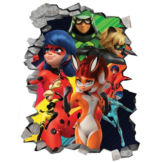 Sticker decorativ, Buburuza, Rosu, 77 cm, 1362STK-1 Sticker decorativ, Buburuza, Rosu, 77 cm, 1362STK-1