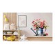 Sticker decorativ, Flori Crizanteme, Roz, 61 cm, 1363STK-14