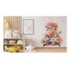 Sticker decorativ, Flori Crizanteme, Roz, 63 cm, 1363STK-3 Sticker decorativ, Flori Crizanteme, Roz, 63 cm, 1363STK-3