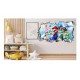 Sticker decorativ, Mario, Albastru,1365STK-2 Sticker decorativ, Mario, Albastru,1365STK-2