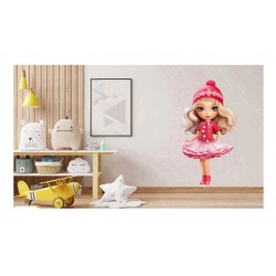 Sticker decorativ, Printesa, Rosu, 1369STK Sticker decorativ, Printesa, Rosu, 1369STK