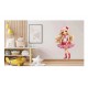 Sticker decorativ, Printesa, Rosu, 1369STK-9