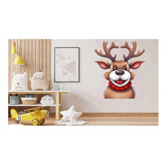 Sticker decorativ, Ren, Maro, 1370STK