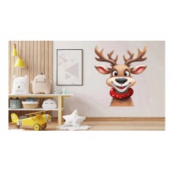 Sticker decorativ, Ren, Maro, 1370STK-9 Sticker decorativ, Ren, Maro, 1370STK-9