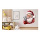 Sticker decorativ, Mos Craciun, Rosu, 1371STK-4 Sticker decorativ, Mos Craciun, Rosu, 1371STK-4