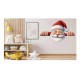 Sticker decorativ, Mos Craciun, Rosu, 1371STK-5 Sticker decorativ, Mos Craciun, Rosu, 1371STK-5