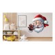 Sticker decorativ, Mos Craciun, Rosu, 1371STK-7 Sticker decorativ, Mos Craciun, Rosu, 1371STK-7