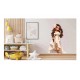 Sticker decorativ, Printesa, Alb, 1372STK-8 Sticker decorativ, Printesa, Alb, 1372STK-8