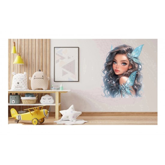 Sticker decorativ, Printesa, 77 cm, 1373STK-10