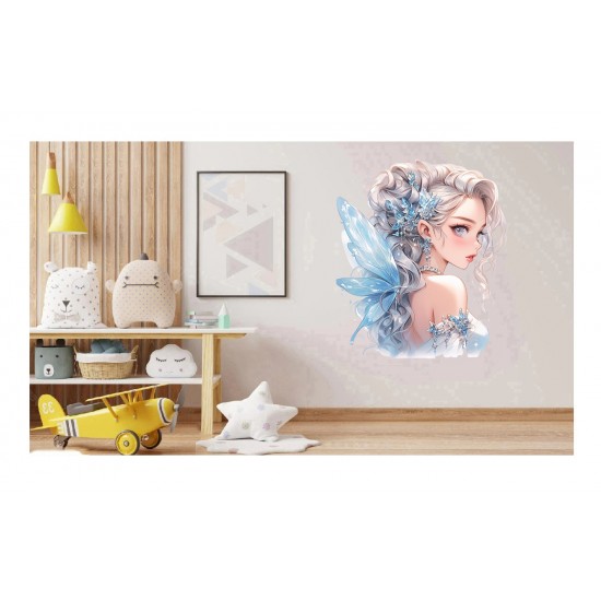 Sticker decorativ, Printesa, 73 cm, 1373STK-2 Sticker decorativ, Printesa, 73 cm, 1373STK-2
