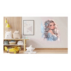 Sticker decorativ, Printesa, 76 cm, 1373STK-7 Sticker decorativ, Printesa, 76 cm, 1373STK-7