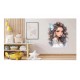 Sticker decorativ, Printesa, Gri, 1374STK-14 Sticker decorativ, Printesa, Gri, 1374STK-14