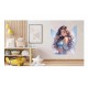 Sticker decorativ, Printesa, Gri, 1374STK-2