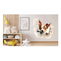 Sticker decorativ, Caine, Maro, 1375STK-3 Sticker decorativ, Caine, Maro, 1375STK-3