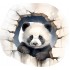 Sticker decorativ, Urs, Negru, 1375STK-9