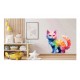 Sticker decorativ, Minecraft, Roz, 1376STK-3