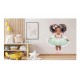 Sticker decorativ, Printesa, Turcoaz, 1378STK-4