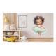 Sticker decorativ, Printesa, Turcoaz, 1378STK-6