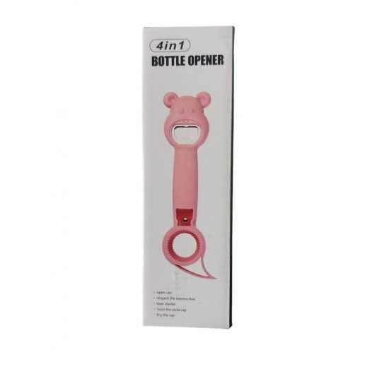 Desfacator sticle 4 in 1,  Multifunctional, Albastru, 233SDES-1