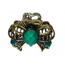 Clama de par in forma de Funda, Vintage, 2.5 cm, Verde, 92BJ