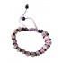 Bratara  cu Margele, Roz, BR105