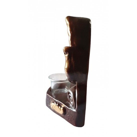 Candela cu doua maini, Maica Domnului, 21 cm, GXL018 Candela cu doua maini, Maica Domnului, 21 cm, GXL018
