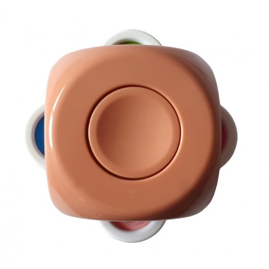 Fidget Spinner, 3 în 1 Magic Gyro, 7 cm, Roz, LTOY9