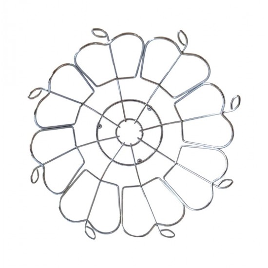 Cos pentru fructe, Argintiu, 26.5 cm, HML38 Cos pentru fructe, Argintiu, 26.5 cm, HML38