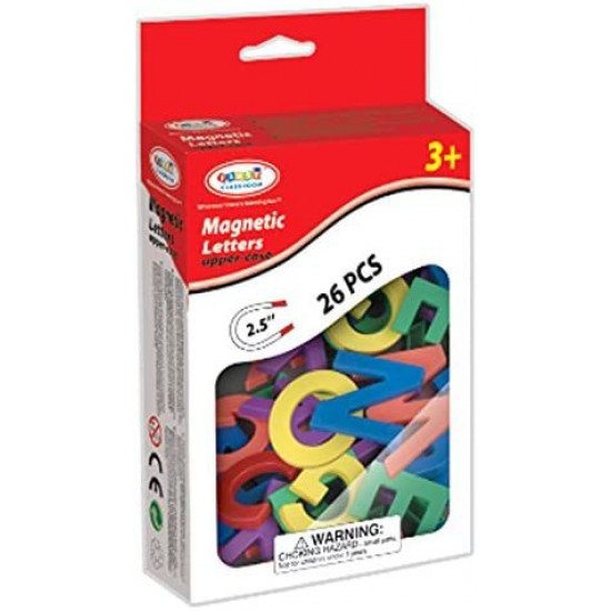 Litere magnetice educative, 26 piese, Litere mari, LTOY5