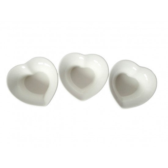 Set 3 Boluri de servire, Alb, 10 cm, 216G-3 Set 3 Boluri de servire, Alb, 10 cm, 216G-3