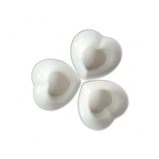 Set 3 Boluri de servire, Alb, 10 cm, 216G-3 Set 3 Boluri de servire, Alb, 10 cm, 216G-3